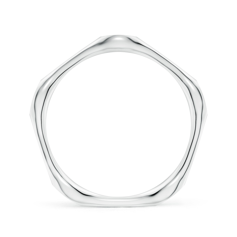 1.5mm KI3 Pave-Set Diamond Pentagon Stackable Band in White Gold side 199