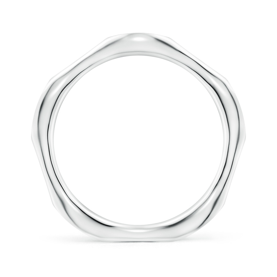 2.1mm GVS2 Pave-Set Diamond Pentagon Stackable Band in White Gold side 199