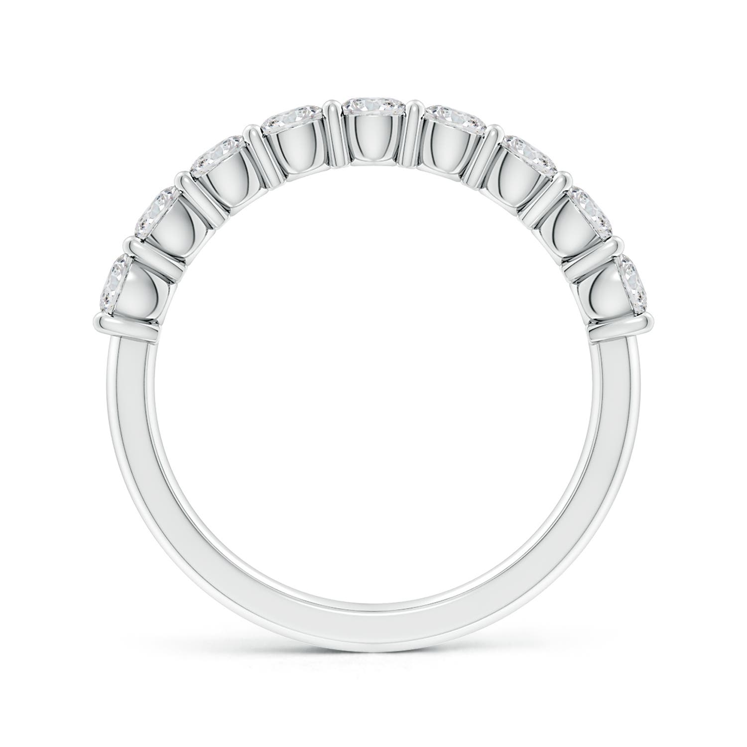 Prong set clearance wedding band