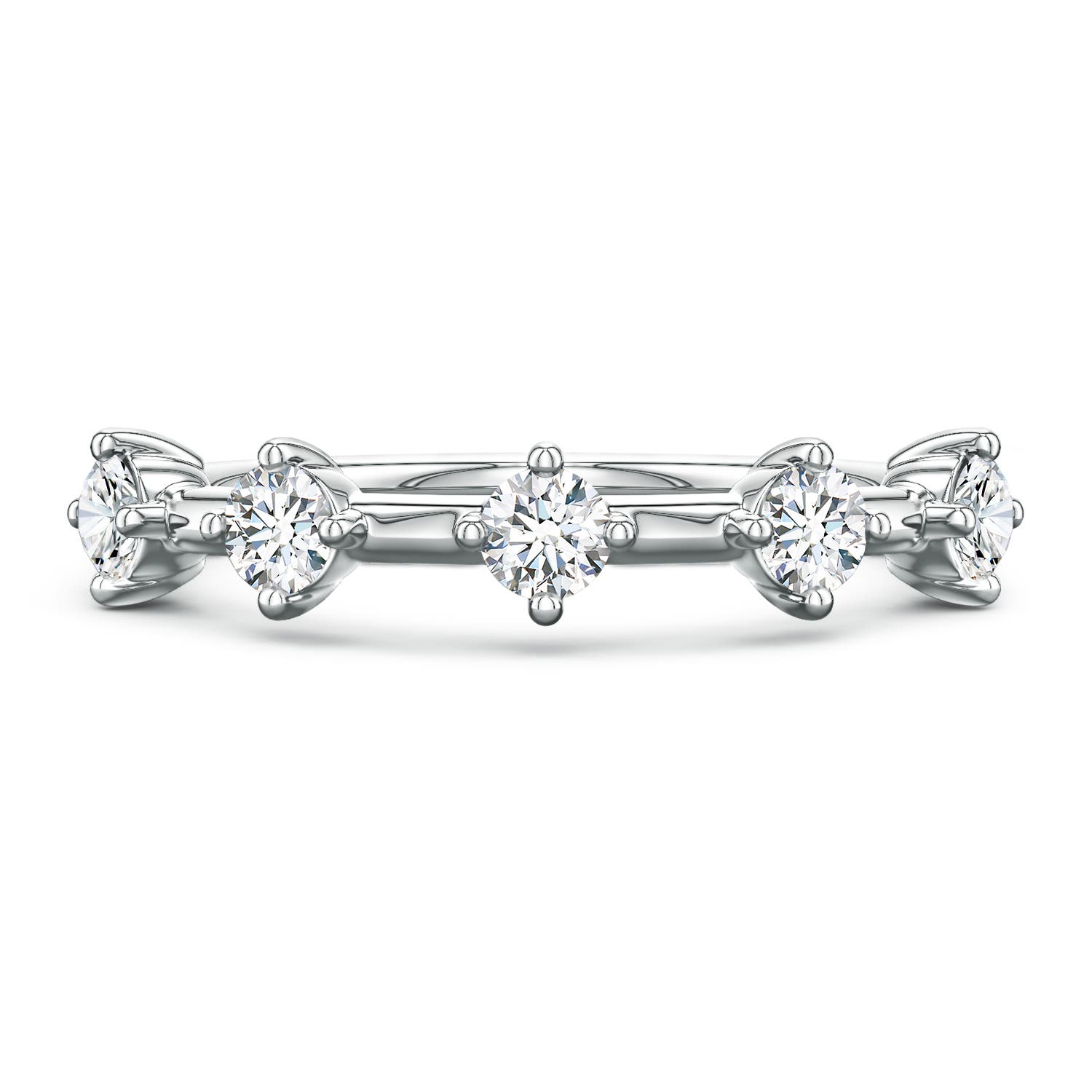 3mm GVS2 WRD_SR5008D-WG-GVS2-3 in White Gold