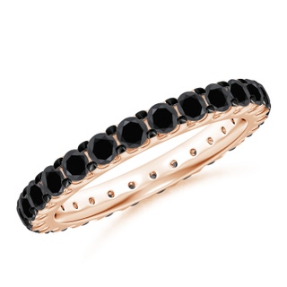 Round AA Enhanced Black Diamond