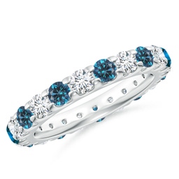 Stackables Enhanced Blue Diamond Stackable Rings