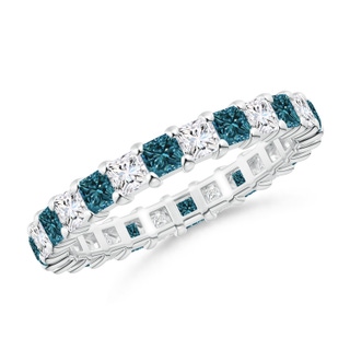 Princess AA Enhanced Blue Diamond