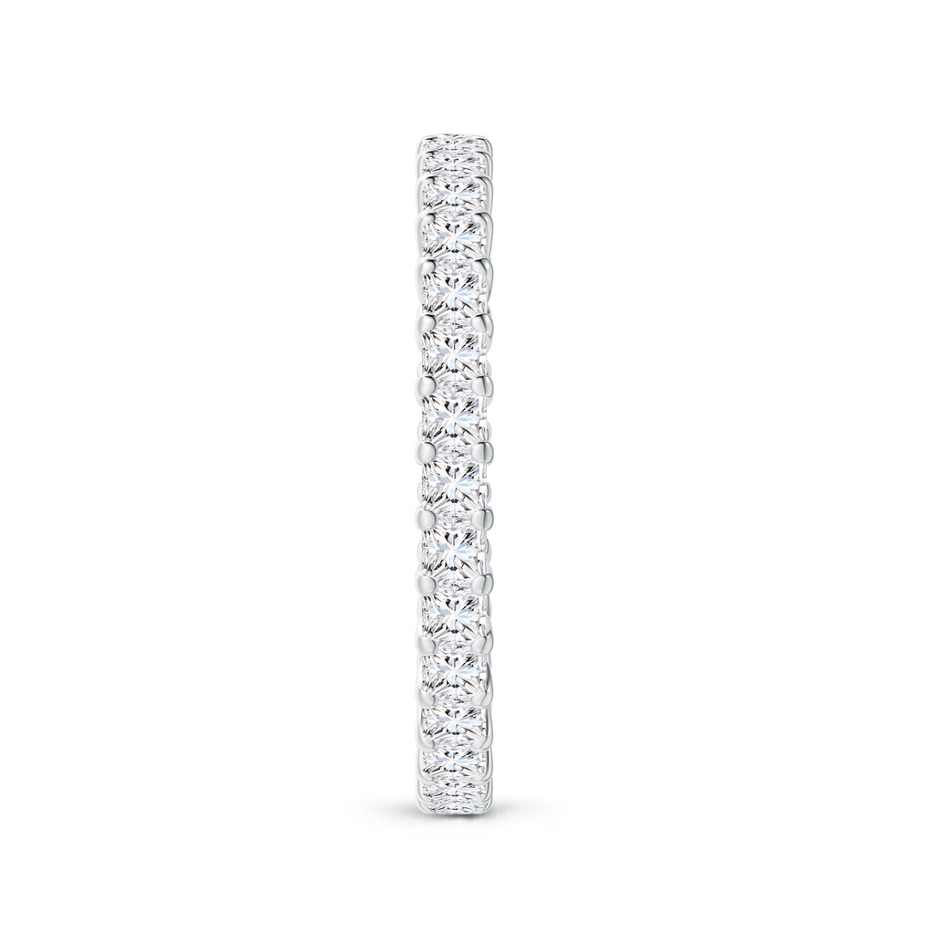 1.8mm GVS2 Shared Prong-Set Princess-Cut Diamond Eternity Band in 55 White Gold Side-2