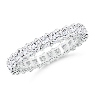 2.9mm GVS2 Shared Prong-Set Princess-Cut Diamond Eternity Band in 70 P950 Platinum