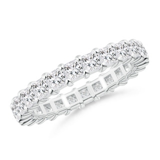 2.9mm HSI2 Shared Prong-Set Princess-Cut Diamond Eternity Band in 65 P950 Platinum