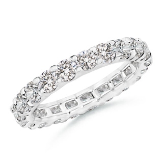 3mm IJI1I2 Prong Set Diamond Full Eternity Wedding Band in 55 9K White Gold