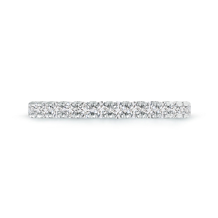 2mm HSI2 Round Diamond Full Eternity Wedding Band in 55 White Gold side-2