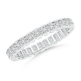 2mm HSI2 Box Set Diamond Eternity Wedding Band in 70 White Gold