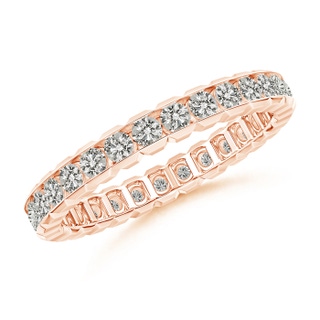 2mm KI3 Box Set Diamond Eternity Wedding Band in 55 Rose Gold