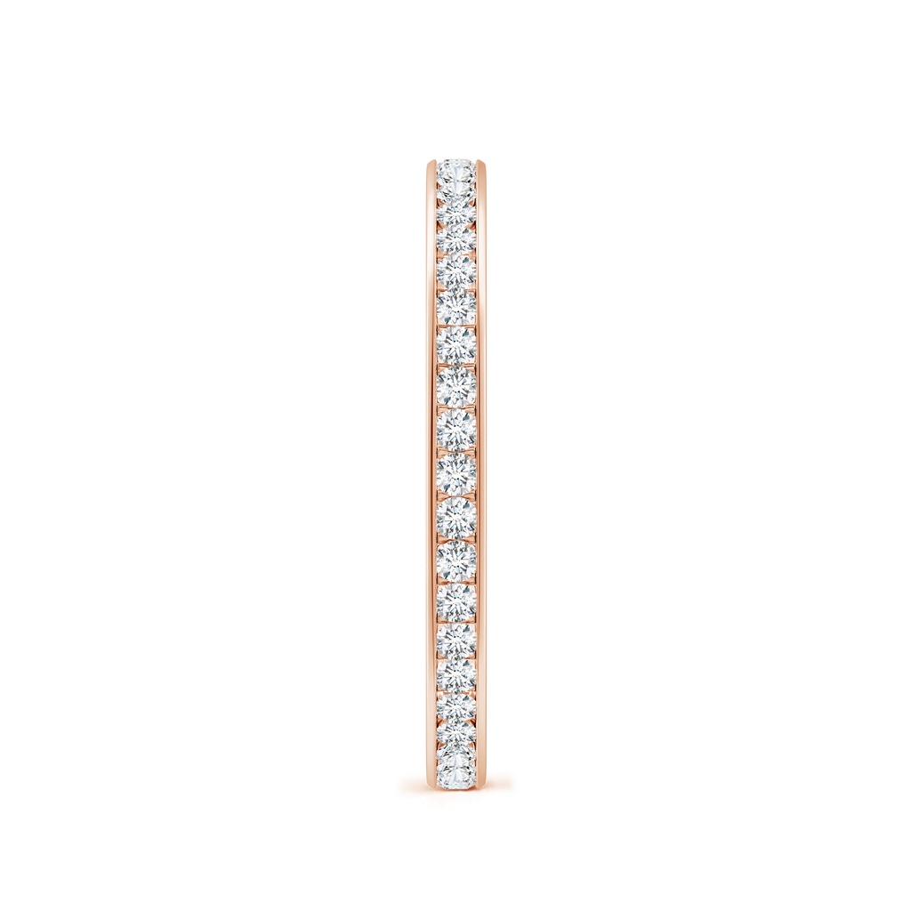 1.3mm GVS2 Channel-Set Diamond Eternity Wedding Band in 50 Rose Gold Side-2