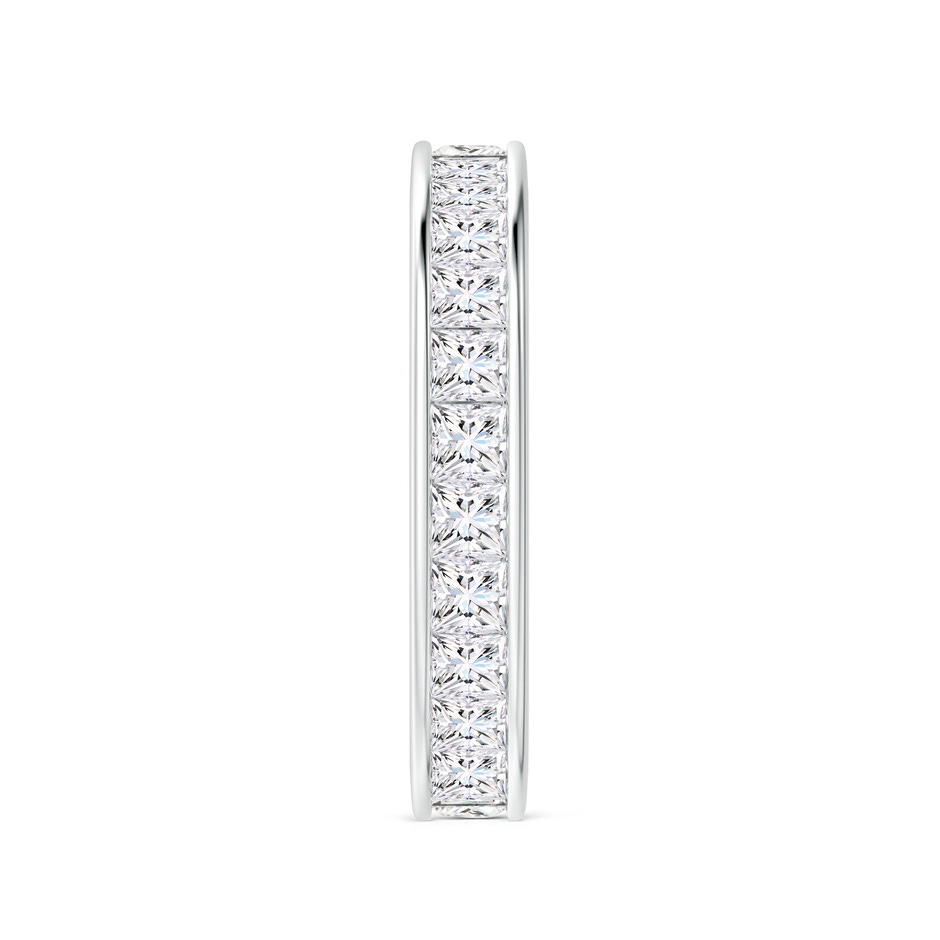 2mm GVS2 Channel Set Princess-Cut Diamond Eternity Band in 65 White Gold side-2