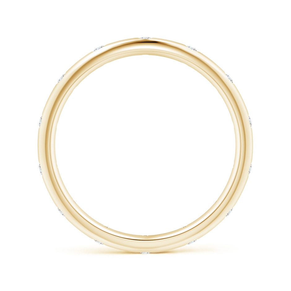 1.3mm GVS2 Gypsy-Set Round Diamond Eternity Band in 9K Yellow Gold side 1