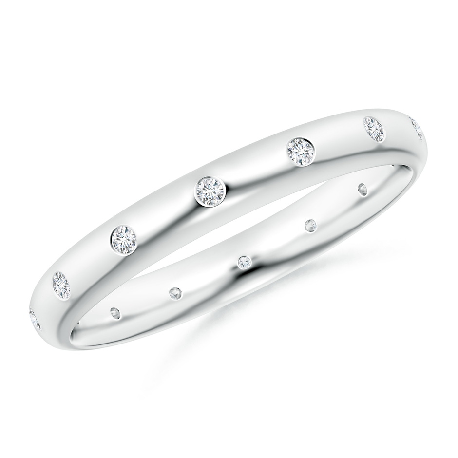 1.3mm GVS2 Gypsy-Set Round Diamond Eternity Band in White Gold 