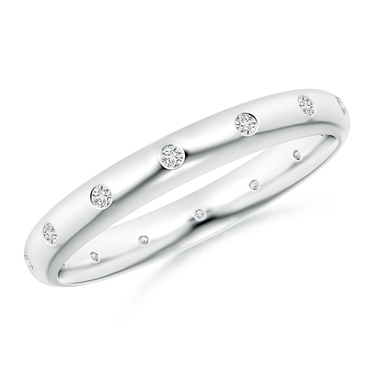 H, SI2 / 0.14 CT / 14 KT White Gold