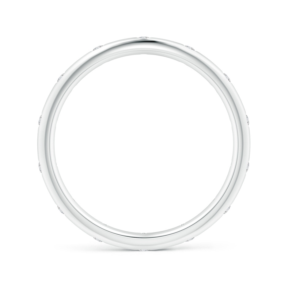 1.3mm HSI2 Gypsy-Set Round Diamond Eternity Band in White Gold side-1
