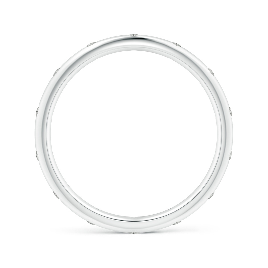1.3mm KI3 Gypsy-Set Round Diamond Eternity Band in White Gold side-1
