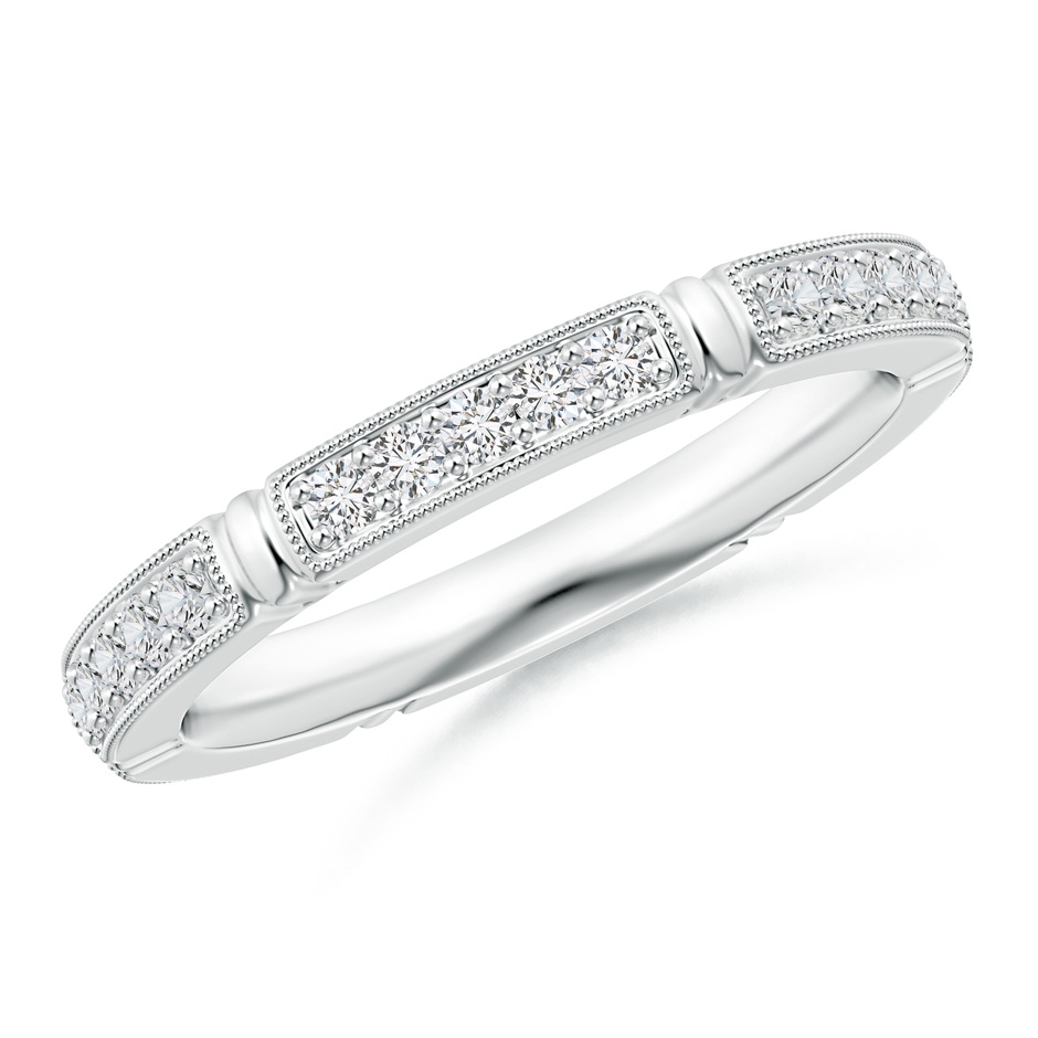 1.4mm HSI2 Pave-Set Diamond Eternity Stackable Band in 75 White Gold 