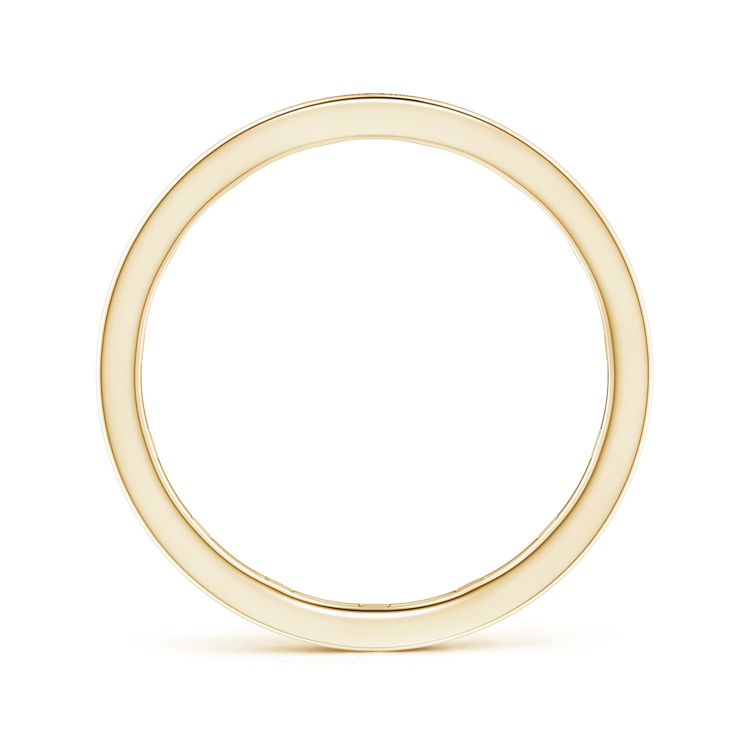 4x2mm HSI2 Channel-Set Baguette Diamond Full Eternity Wedding Ring in 65 Yellow Gold - side 3