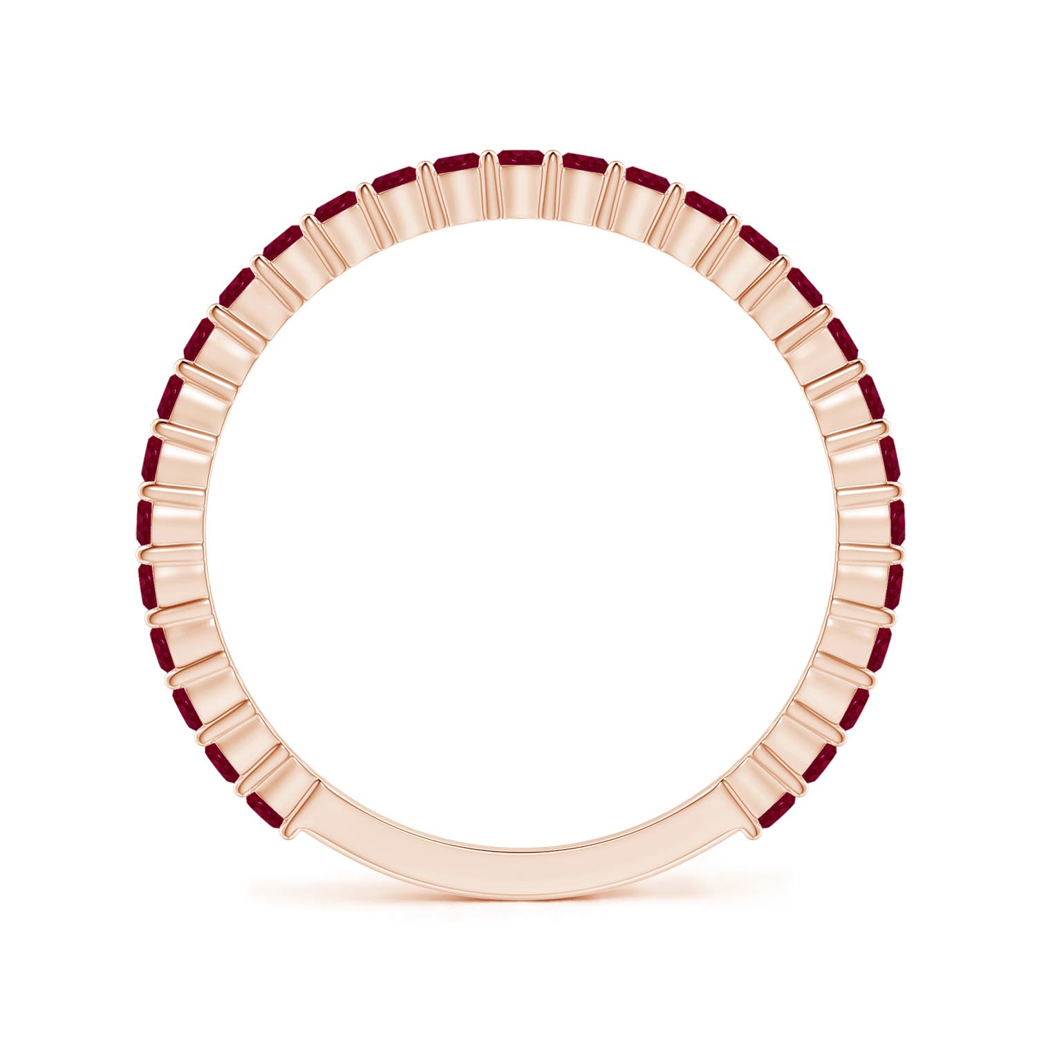 A - Ruby / 0.93 CT / 14 KT Rose Gold