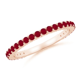 Round AA Ruby