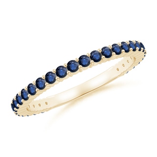Round AA Blue Sapphire