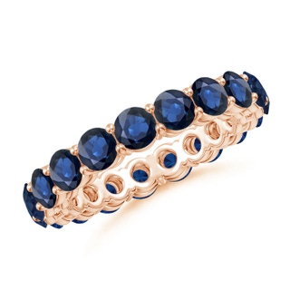 Round AA Blue Sapphire