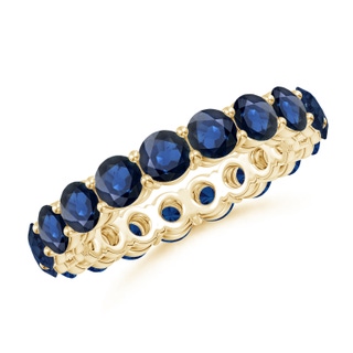 Round AA Blue Sapphire