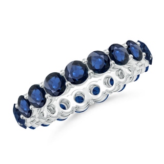 Round AA Blue Sapphire