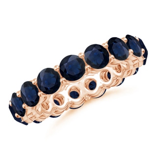 Round A Blue Sapphire