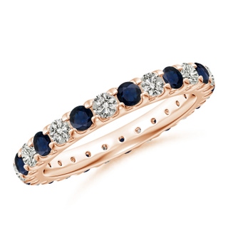 Round A Blue Sapphire