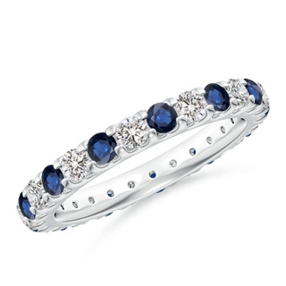 Round AA Blue Sapphire