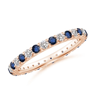 Round AA Blue Sapphire