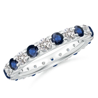 Round AA Blue Sapphire