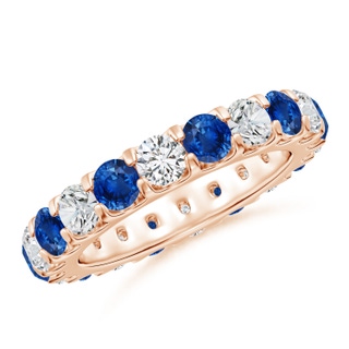 Round AAA Blue Sapphire
