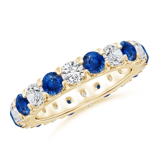 Round AAA Blue Sapphire