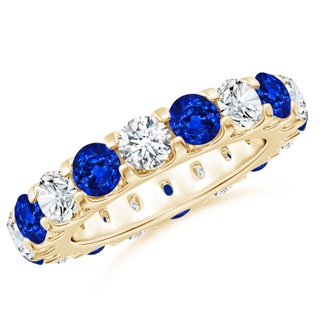Round AAAA Blue Sapphire