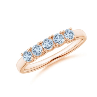 Round A Aquamarine