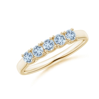 Round A Aquamarine