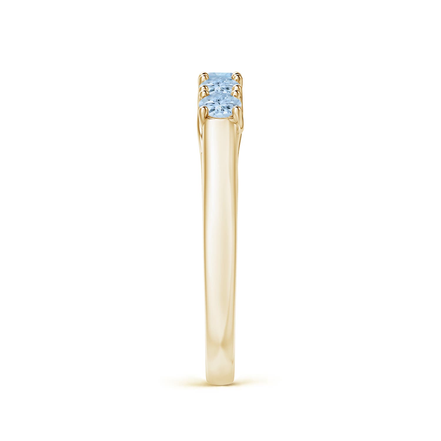 AA - Aquamarine / 0.4 CT / 14 KT Yellow Gold