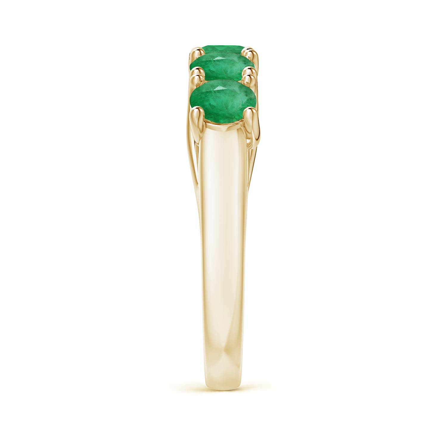 A - Emerald / 1.65 CT / 14 KT Yellow Gold