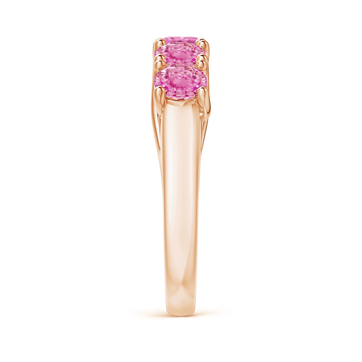 AA - Pink Sapphire / 2.25 CT / 14 KT Rose Gold