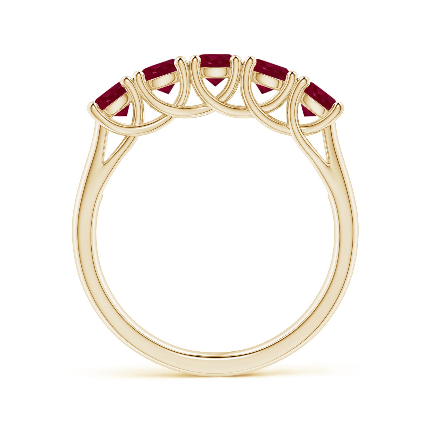 A - Ruby / 1.4 CT / 14 KT Yellow Gold