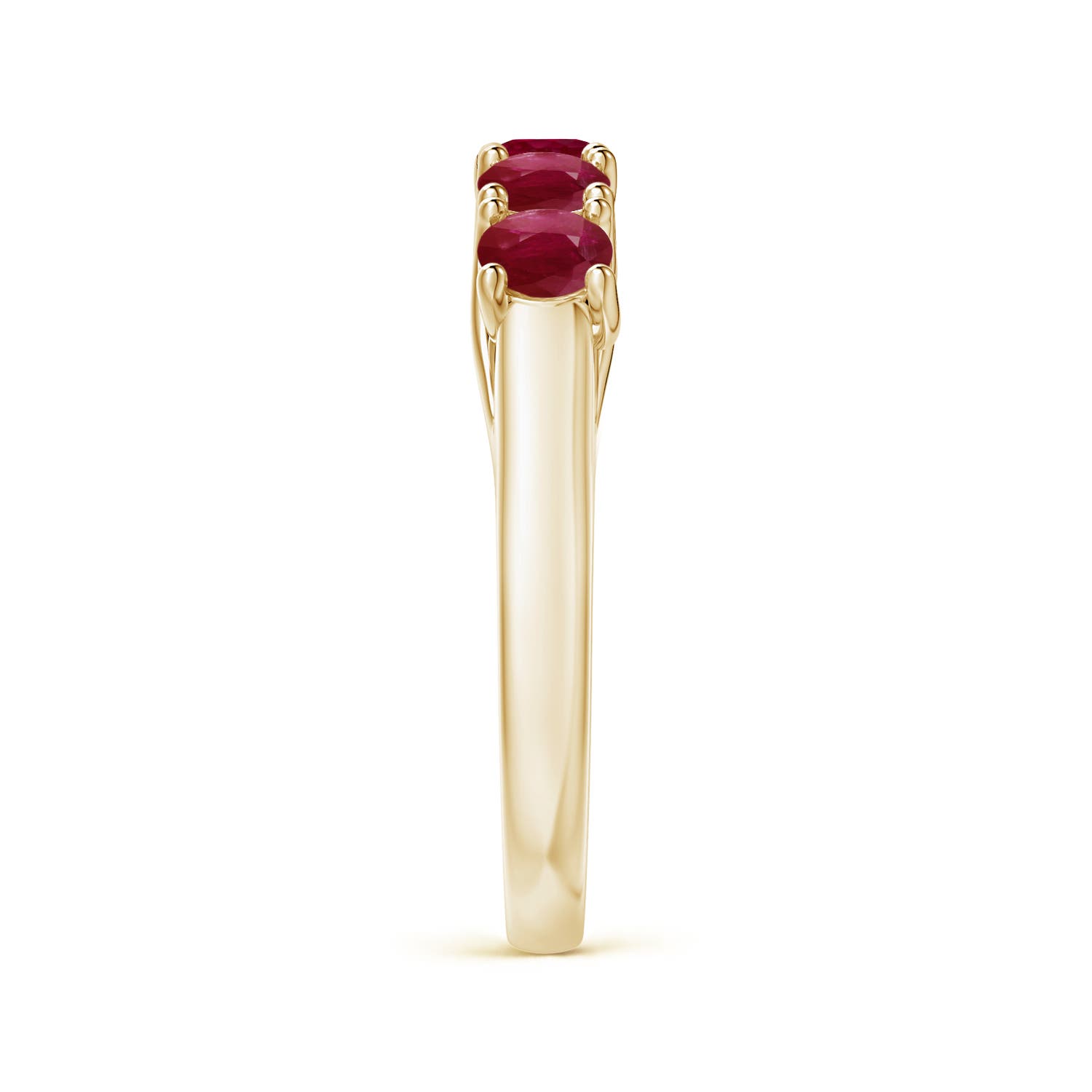 A - Ruby / 1.4 CT / 14 KT Yellow Gold