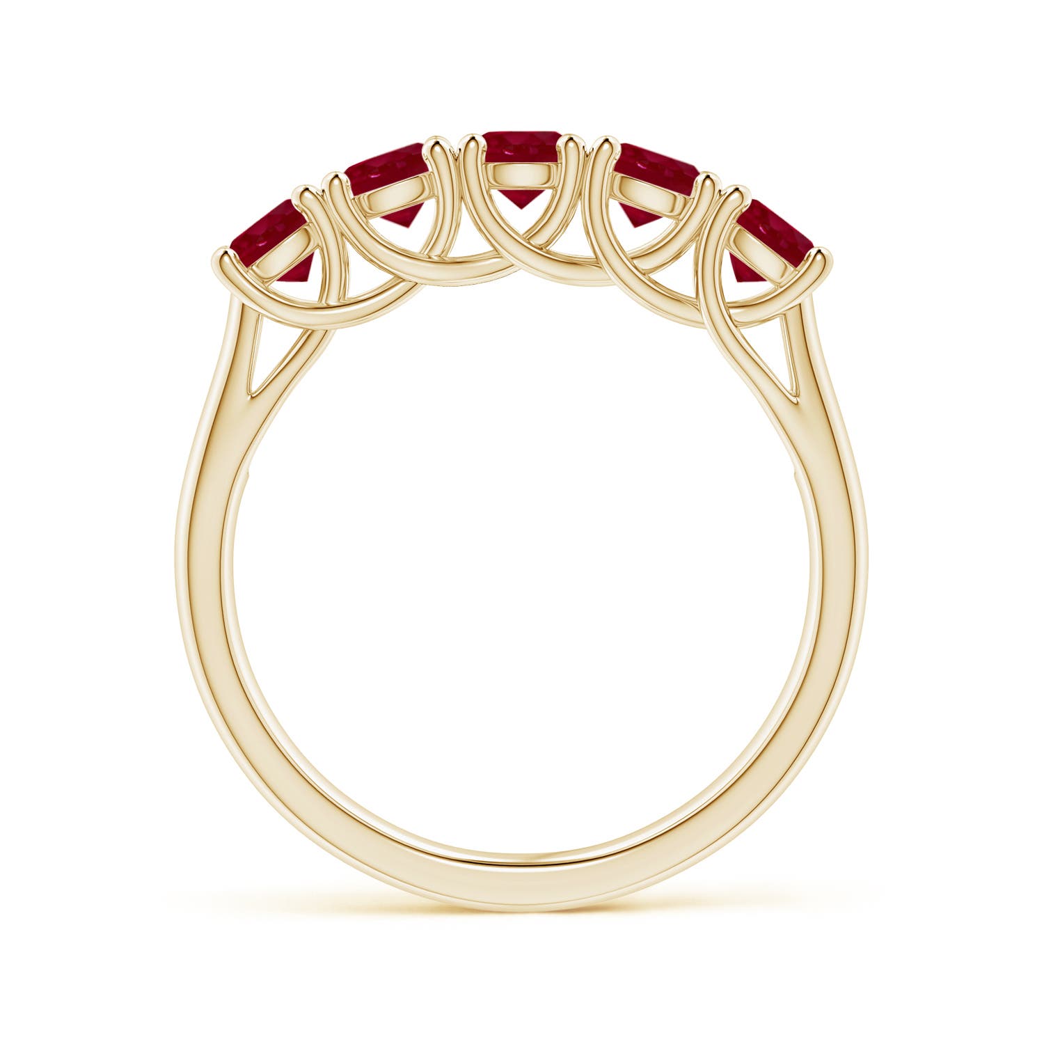 AA - Ruby / 1.4 CT / 14 KT Yellow Gold