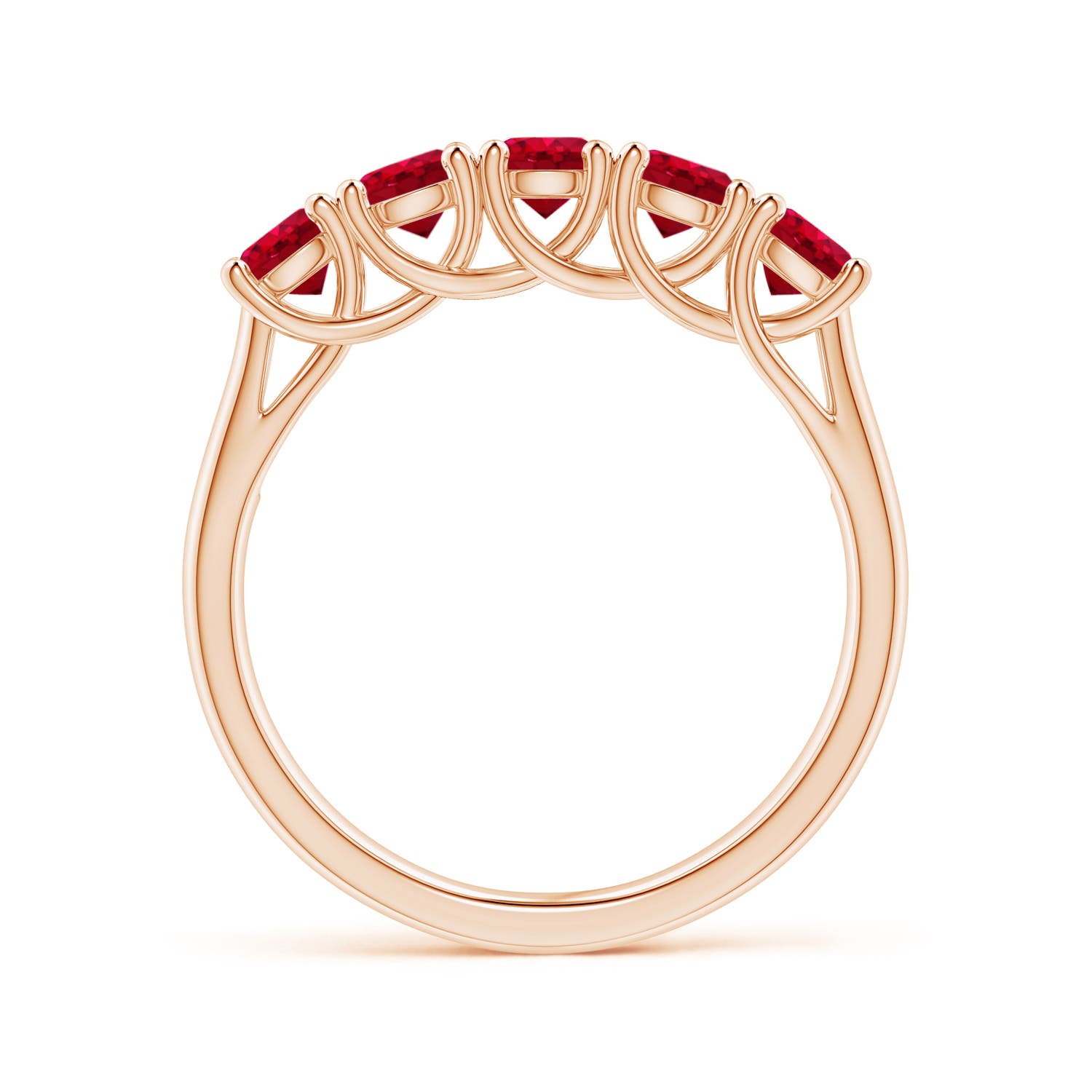 AAA - Ruby / 1.4 CT / 14 KT Rose Gold