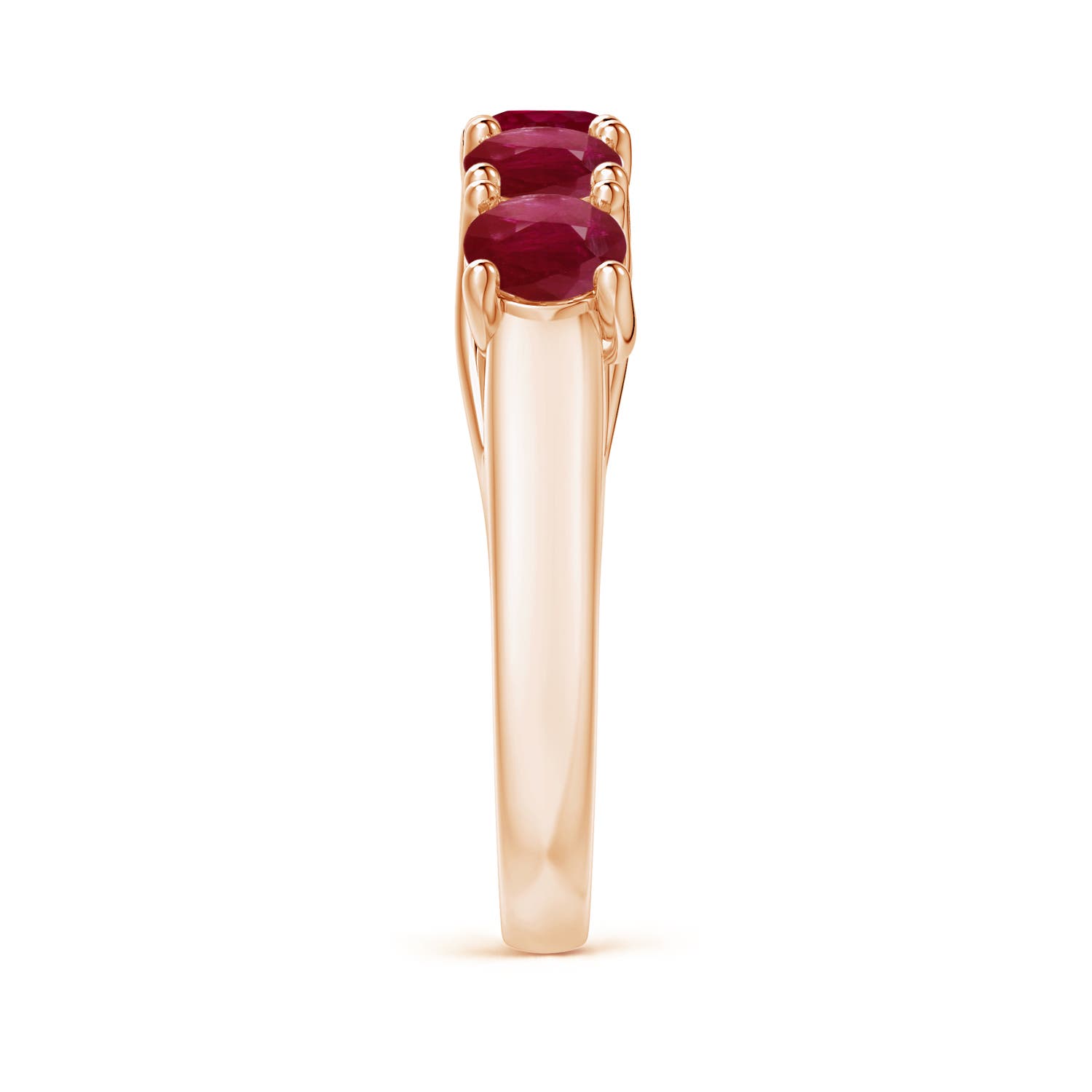 A - Ruby / 2.2 CT / 14 KT Rose Gold