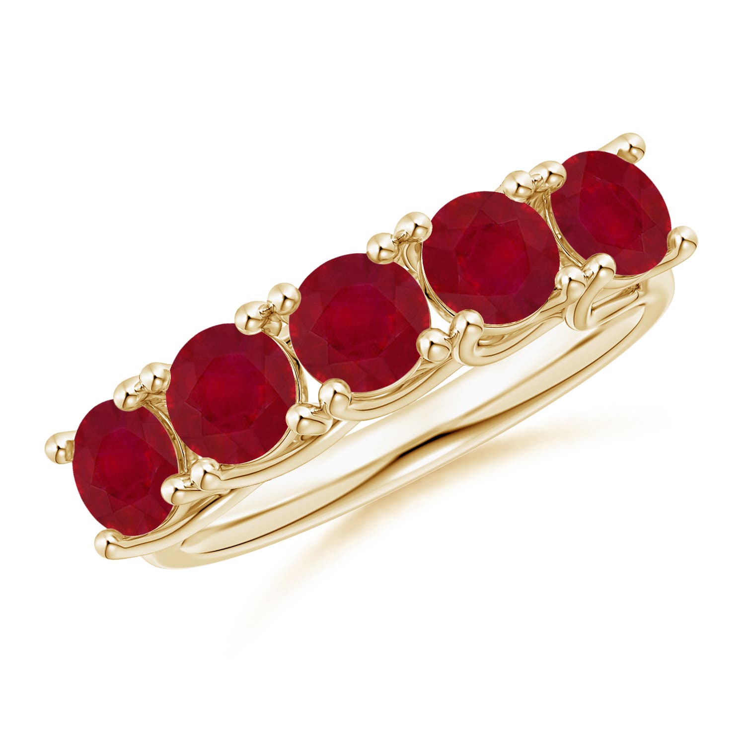 AA - Ruby / 2.2 CT / 14 KT Yellow Gold