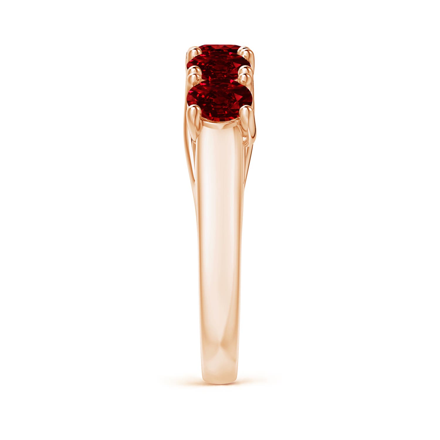 AAAA - Ruby / 2.2 CT / 14 KT Rose Gold