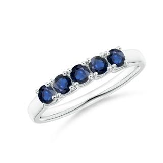 Round AA Blue Sapphire